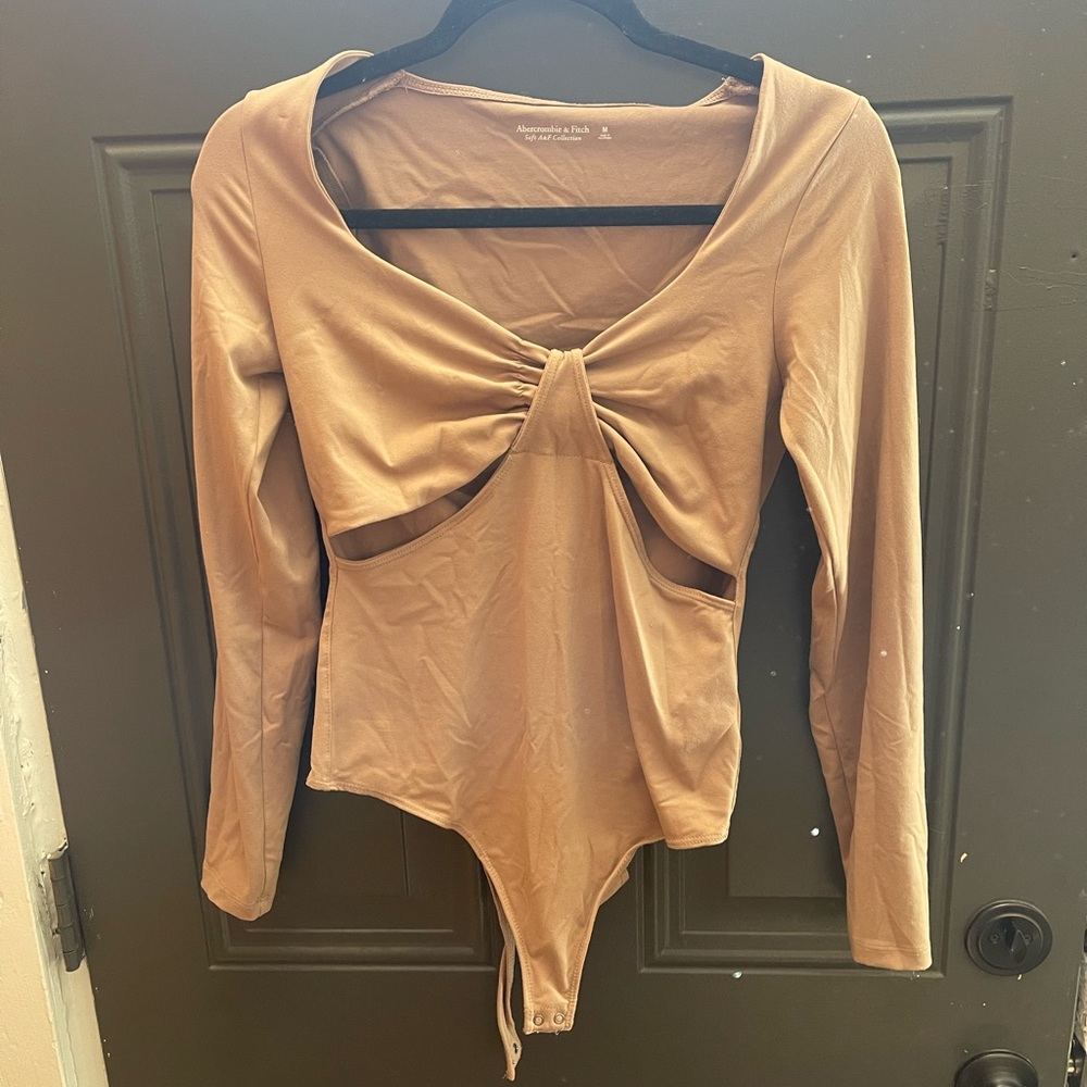 Abercrombie long sleeve cut out bodysuit